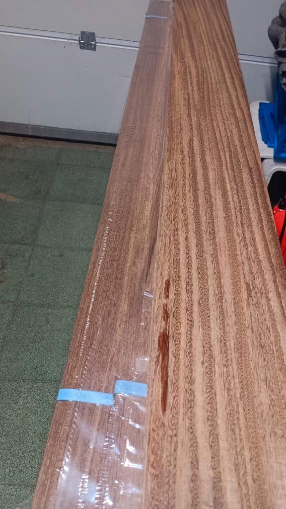 Afrormosia planchetten, Doe-het-zelf en Bouw, Hout en Planken, Nieuw, Ophalen