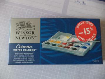 waterverf, aquarelverf beschikbaar voor biedingen