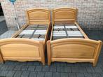 2 eenpersoons bedden 90x200 + 2 nachtkastjes + 2 matrassen, Antiek en Kunst, Ophalen