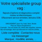 Options et diagnostics VAG, Ophalen, Nieuw