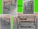 Uw tafelonderstel OP MAAT - bartafel - barkruktafel - tafels, Ophalen, Nieuw