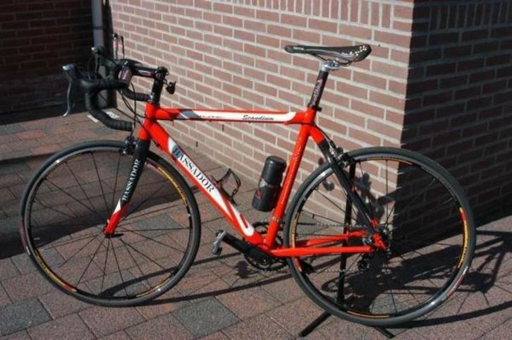 Racefiets Bassador ( Dura Ace afgemonteerd ) 10 speed, Fietsen en Brommers, Fietsen | Racefietsen, Gebruikt, Heren, Overige merken
