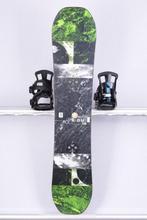 135 cm snowboard BURTON RADIUS, black/light green, woodcore, Sport en Fitness, Snowboarden, Verzenden, Gebruikt, Board