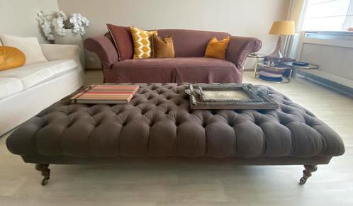 Grote Poef/Hocker, Huis en Inrichting, Zetels | Voetbanken en poefs, Gebruikt, 75 tot 100 cm, 125 cm of meer, Rechthoekig, Ophalen