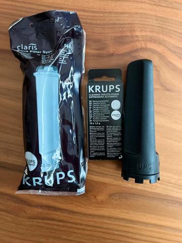 Filtre eau + nettoyant  pour machine à espresso Krups, Enlèvement ou Envoi, Machine à espresso