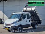 Iveco Daily 35C21 3 zijdige Kipper Dubbel Cabine 210PK 3.0L, Auto's, Bestelwagens en Lichte vracht, Stof, 4 cilinders, Iveco, Bedrijf