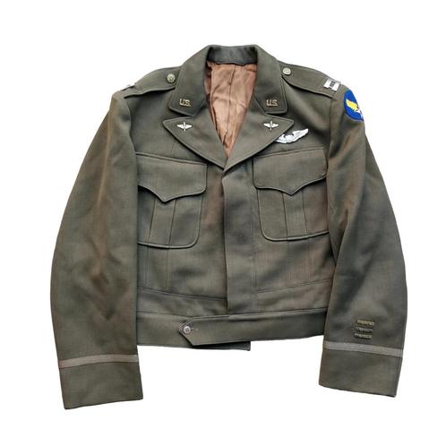 WWII USAAF Officers Jacket Named, Verzamelen, Militaria | Tweede Wereldoorlog, Ophalen of Verzenden