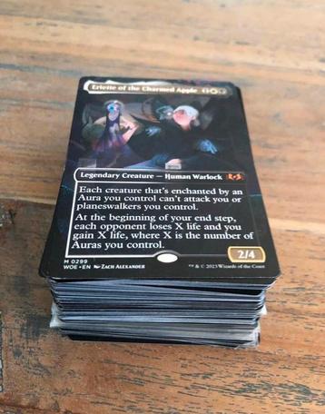 Deck Magic the Gathering blanc et noir, Enlèvement ou Envoi, Comme neuf, Deck game, Foil