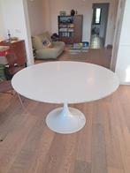 Witte ronde eettafel, Huis en Inrichting, Ophalen, Zo goed als nieuw