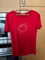 T-shirt rood, Kleding | Dames, T-shirts, Maat 42/44 (L), Ophalen of Verzenden, Zo goed als nieuw, Korte mouw