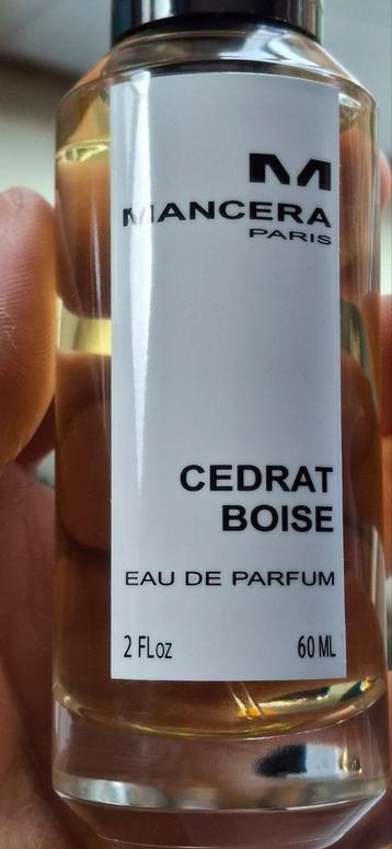 Mancera cedrat boisé, Enlèvement, Neuf