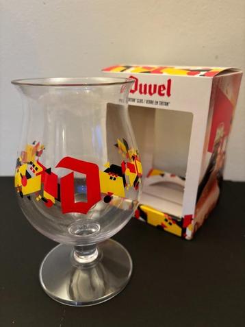 Duvel Tritan glas EK2020 (in doos), Ophalen of Verzenden, Nieuw, Glas of Glazen, Duvel