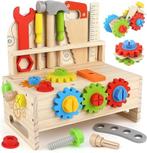 houten werkbank educatief spel SNELLE RGATIS LEVERING