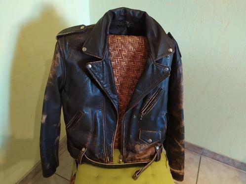 PERFECTO Vintage bruin, Kleding | Heren, Jassen | Winter, Gedragen, Maat 52/54 (L), Verzenden