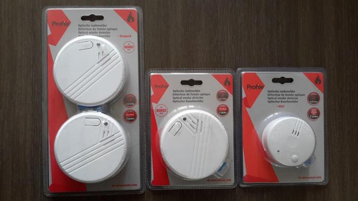 Lot / partij rookmelders ( NIEUW ), Doe-het-zelf en Bouw, Alarmsystemen, Nieuw, Rook, Ophalen of Verzenden