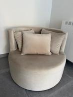 Design velvet fauteuil, Huis en Inrichting, Ophalen, Rond, Nieuw, 75 tot 100 cm