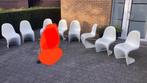 Panton stoelen, Overige materialen, Vijf, Zes of meer stoelen, Gebruikt, Wit