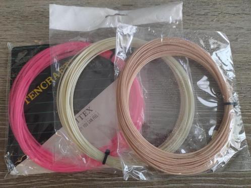 1000 Setjes Tennissnaren Tencraft (nieuw), Sport en Fitness, Tennis, Nieuw, Grip of Snaar, Overige merken, Ophalen of Verzenden