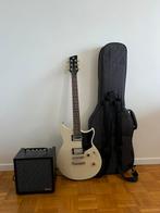 Elektrische gitaar (Yamaha Revstar RSE20 vintage white), Zo goed als nieuw, Fender, Ophalen