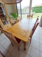 Eettafel + 6 stoelen, Huis en Inrichting, Complete eetkamers, Ophalen, Gebruikt