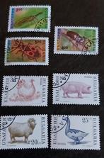 7 postzegels Congo, Ophalen of Verzenden