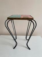 Vintage bijzettafeltje, Ophalen, Gebruikt, Minder dan 50 cm, Minder dan 25 cm