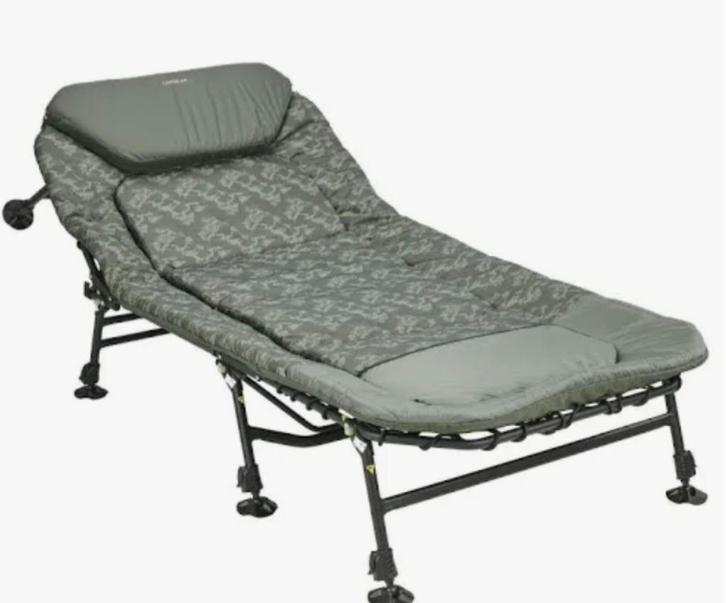 Lit d'invité pliable Decathlon, Maison & Meubles, Chambre à coucher | Canapés-lits, Comme neuf, Vert, Enlèvement