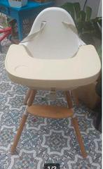 child wood eetstoel, Enlèvement, Utilisé