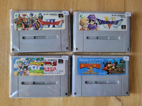 Lot de jeux Super Famicom japonais (imports), Games en Spelcomputers, Games | Nintendo Super NES, Gebruikt, Ophalen