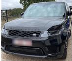 Zwarte range rover sport als nieuw!, Automaat, Start-stop-systeem, Zwart, Leder