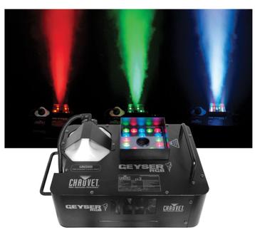 te koop 3 rookmachine's  ( geyser rgb )  beschikbaar voor biedingen