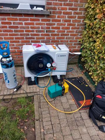 Airco's plaatsen, bijvullen, opstarten  beschikbaar voor biedingen