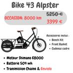 Longtail Bike43 avec accessoires, Vélos & Vélomoteurs, Enlèvement ou Envoi, Utilisé, Autres marques