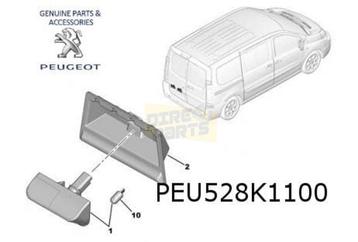 Peugeot Expert achterpaneel cmplt. (9/16-) Origineel! 161396