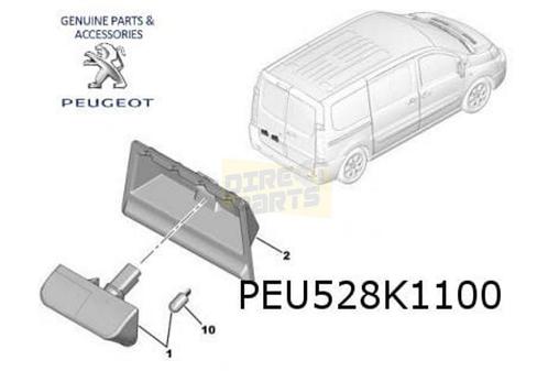 Peugeot Expert achterpaneel cmplt. (9/16-) Origineel! 161396, Autos : Pièces & Accessoires, Carrosserie & Tôlerie, Haillon arrière