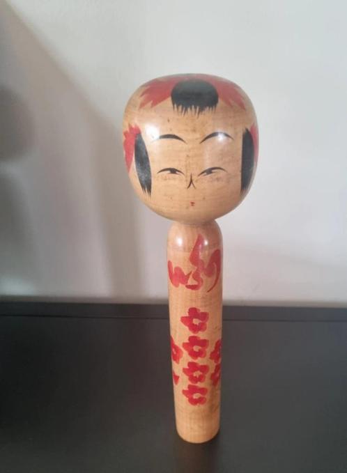 Leuke gesigneerde Togatta Kokeshi, Antiek en Kunst, Kunst | Beelden en Houtsnijwerken, Verzenden