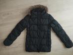 Manteau d'hiver noir agréable et chaud, taille 152, Enfants & Bébés, C&A, Fille, Utilisé, Enlèvement ou Envoi