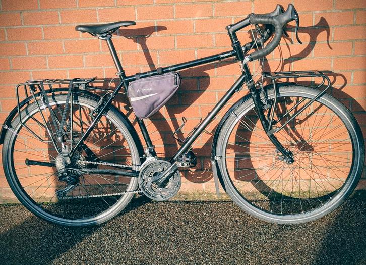 Vélo Fuji Touring T58, Fietsen en Brommers, Fietsen | Racefietsen, Zo goed als nieuw, Overige merken, 28 inch, Staal, 57 tot 61 cm