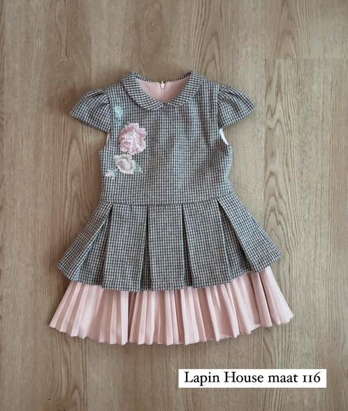 Kleedje maat 116 - Lapin House, Kinderen en Baby's, Kinderkleding | Maat 116, Zo goed als nieuw, Ophalen