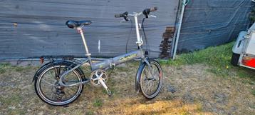 Vélo pliant en très bon état 7 vitesses en aluminium 20 pouc, Enlèvement ou Envoi, Comme neuf, Vitesses