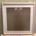Roze houten kader, Huis en Inrichting, Gebruikt, 50 tot 75 cm, Ophalen of Verzenden, 50 tot 75 cm