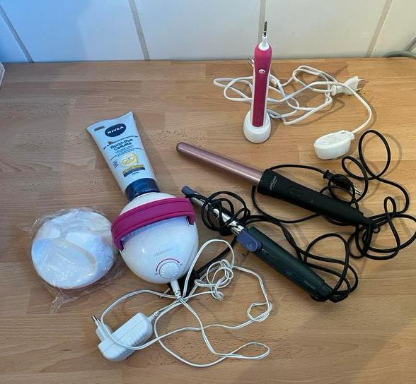 Pakket electrische toestellen voor dames, Elektronische apparatuur, Persoonlijke Verzorgingsapparatuur, Zo goed als nieuw, Overige typen