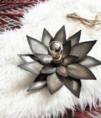 Wandlamp lotusbloem stijl Maison jansen, Ophalen, Metaal