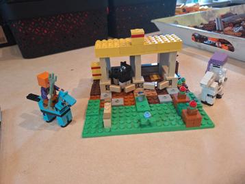 Lego Minecraft 21171, Enlèvement, Utilisé