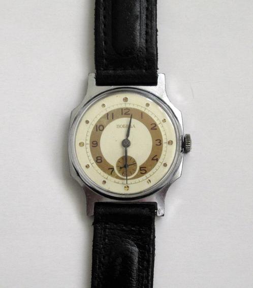 Montre mécanique vintage Pobeda pour homme des années 70., Bijoux, Sacs & Beauté, Montres | Hommes, Enlèvement ou Envoi