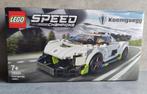 lego speed champions 76900 koenigsegg jesko, Ophalen of Verzenden, Nieuw, Complete set, Lego