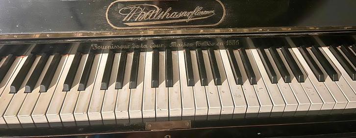 Antieke piano – Balthasar Florence (opgericht 1885), Muziek en Instrumenten, Piano's, Zo goed als nieuw, Piano, Ophalen