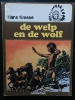 INDIANENREEKS -  De welp en de wolf, Gelezen, Eén stripboek, Hans Georg Kresse, Ophalen of Verzenden