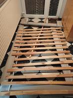 Lit 2 places 140x200, Maison & Meubles, Gris, 140 cm, Enlèvement, Utilisé