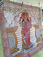 decoratie godin Lakshmi laken, Ophalen